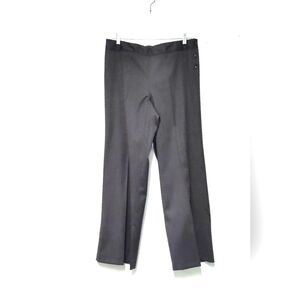 Vintage Harve Bernard wool women's pants office attire dark grey Size:Talla 12